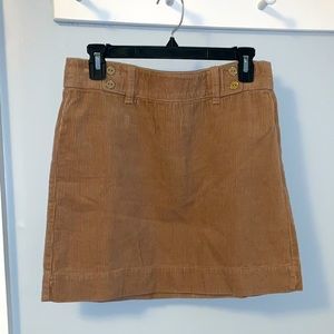 Corduroy skirt